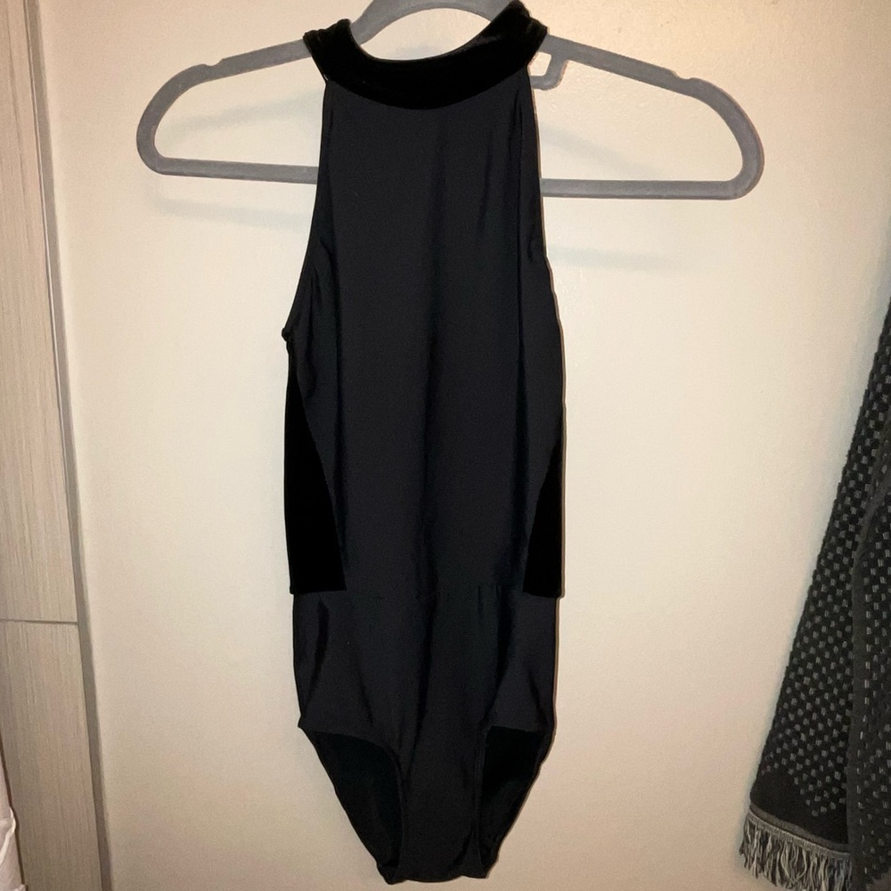 Eleve Dancewear Black Leotard